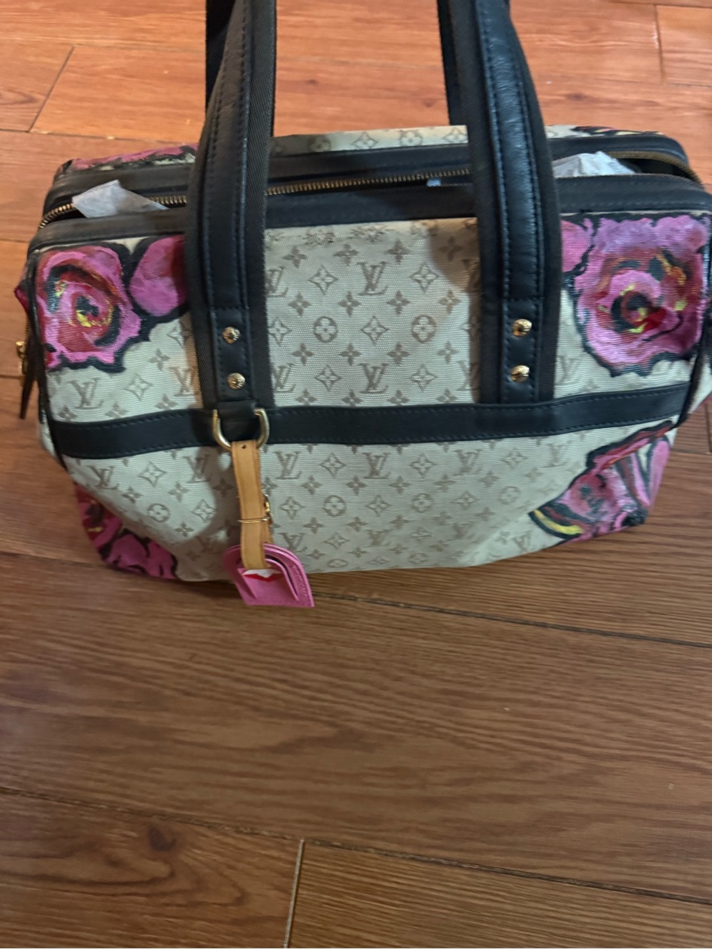 Auth monogram  Josephine Canvas large handbag